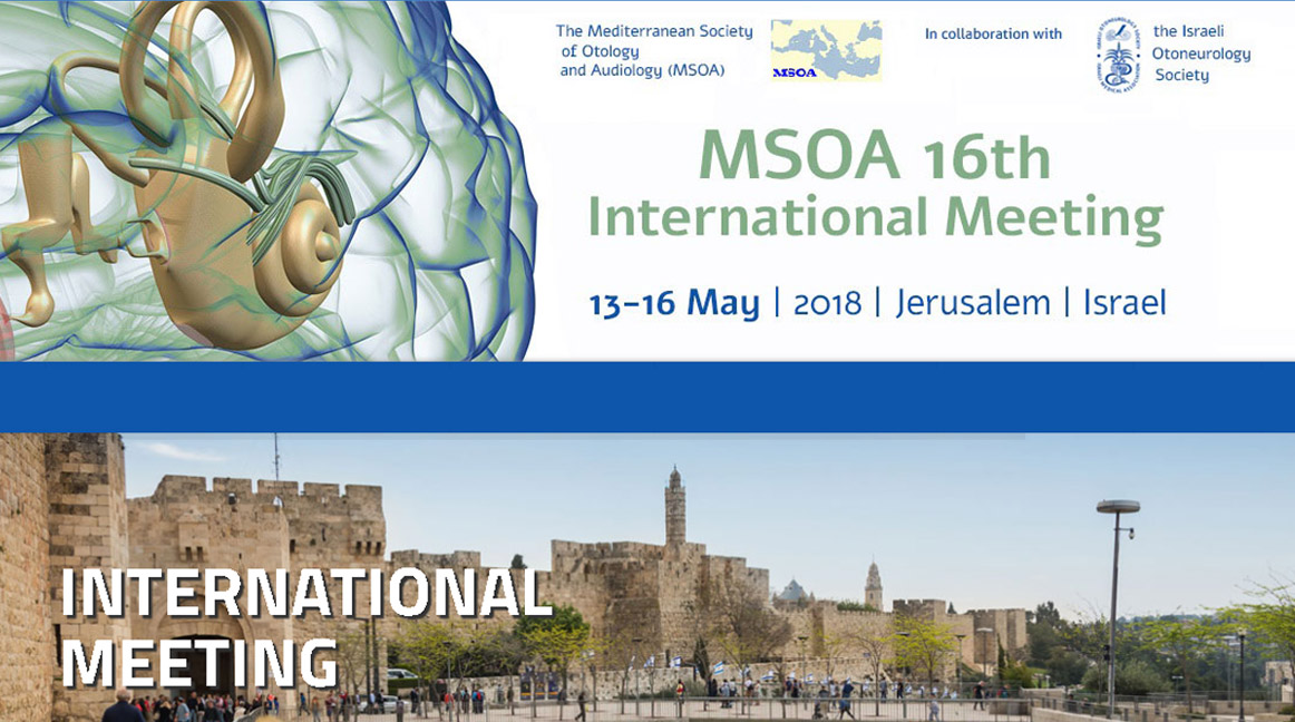 MSOA 16th – International Meeting – Jerusalem – Israele