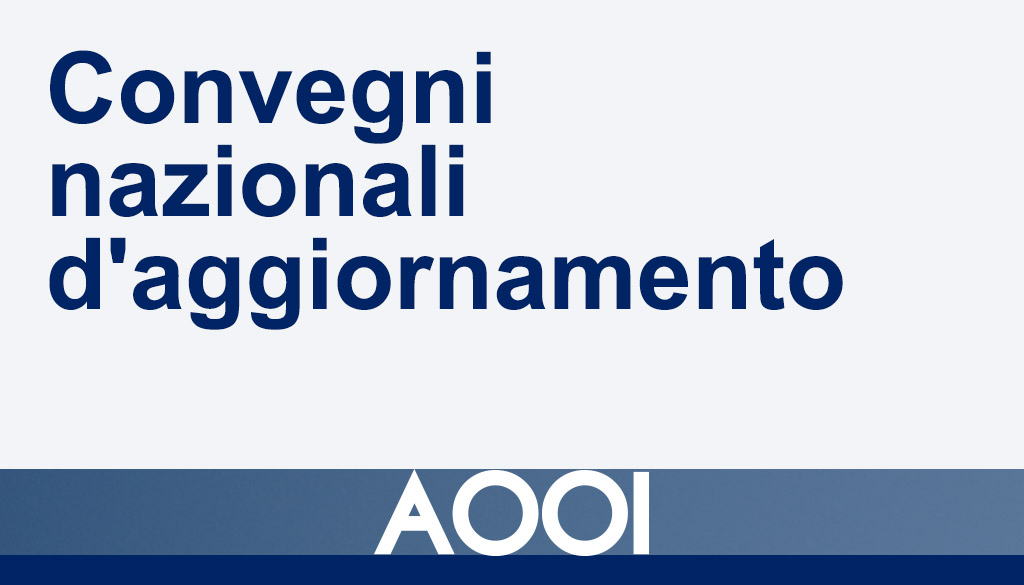 Convegni nazionali d’aggiornamento