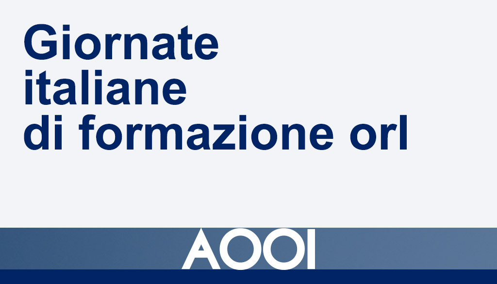 Giornate italiane di formazione orl