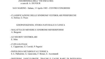 V-Giornata-Italiana-Di-Nistagmografia-Clinica---1985-1